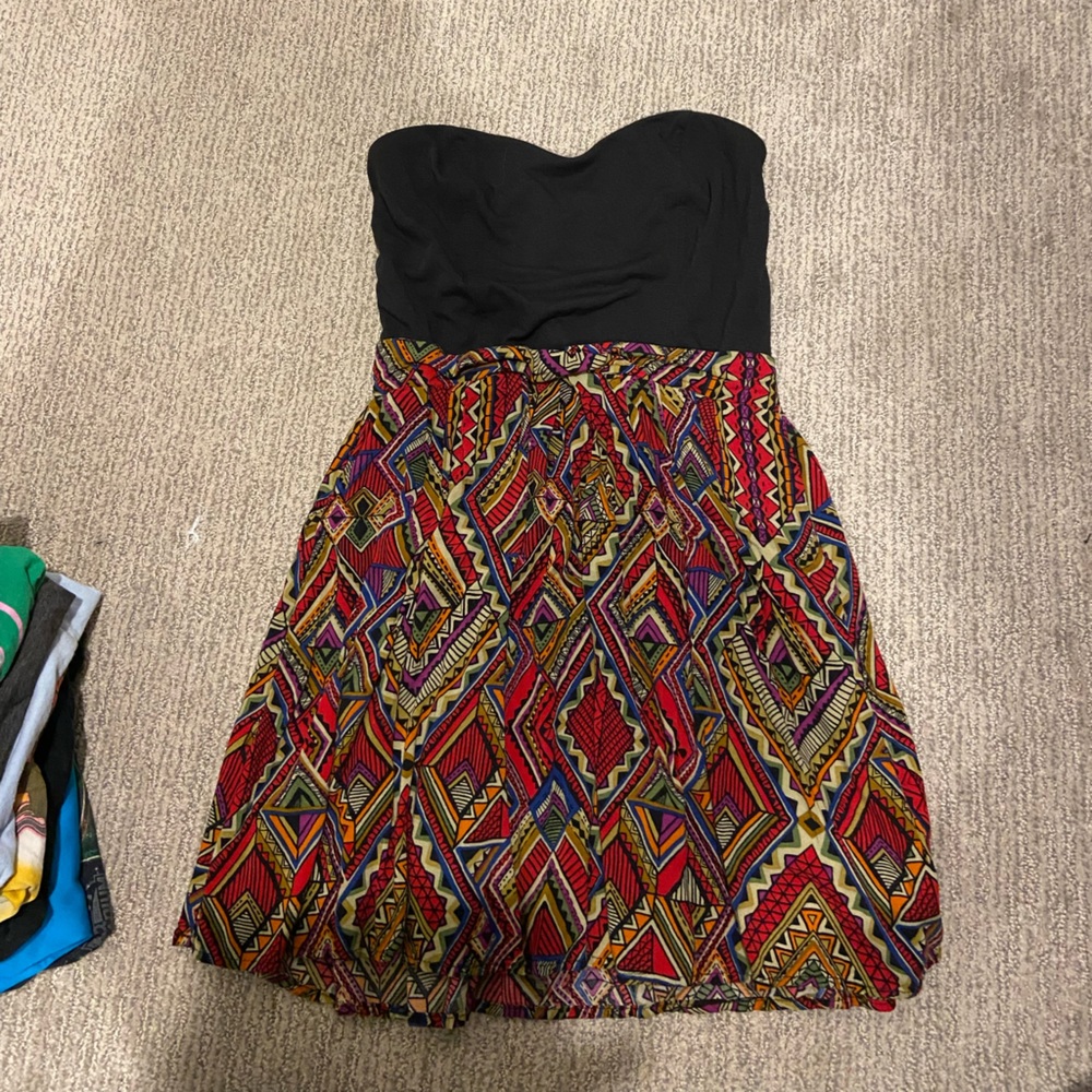 Strapless dress